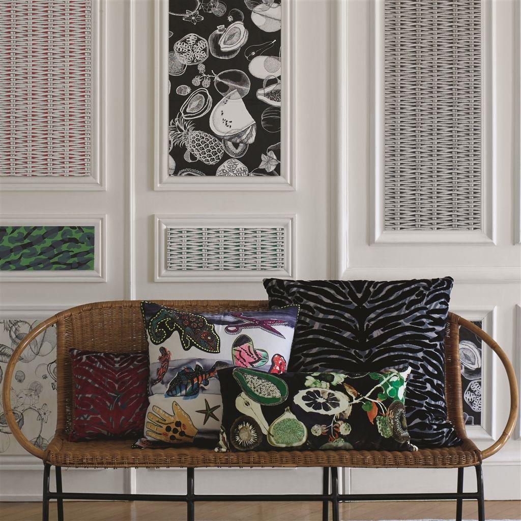 Tapeta BARBADE - ONYX czarny Christian Lacroix Eye on Design