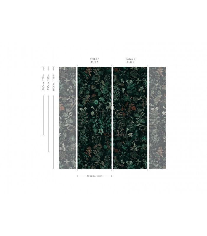 Tapeta Botanic Green Wallcolors Eye on Design