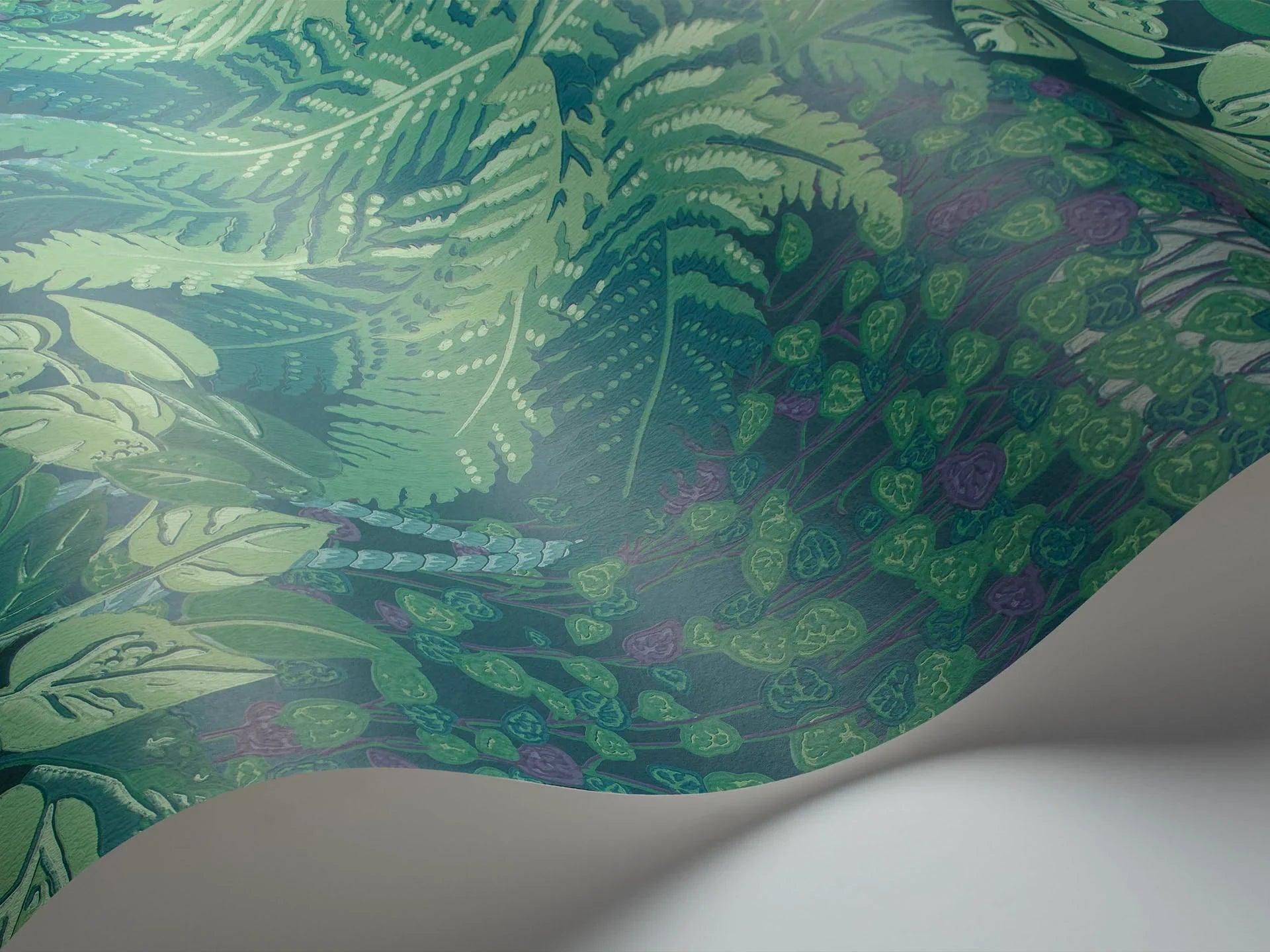 Tapeta BOTANICAL BOTANICA - Fern turkus Cole & Son Eye on Design