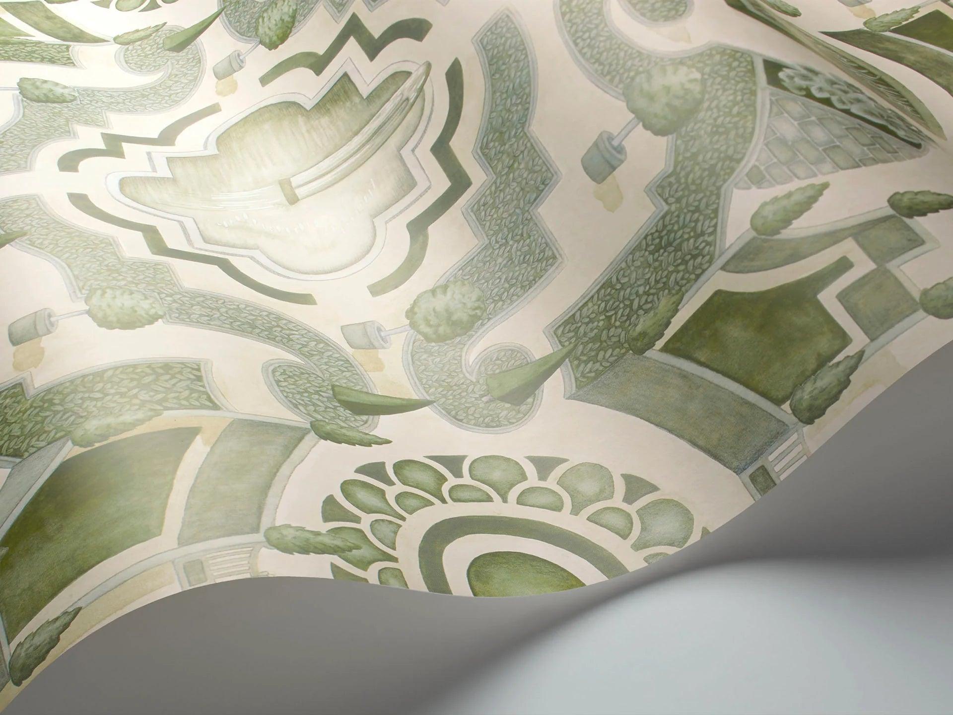 Tapeta BOTANICAL BOTANICA - Topiary zielony Cole & Son Eye on Design