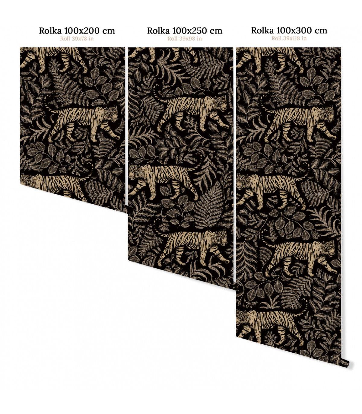 Tapeta CAMOUFLAGED TIGER Wallcolors Eye on Design