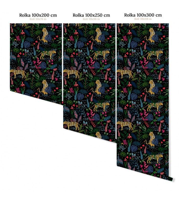 Tapeta COLORFULL TIGER Wallcolors Eye on Design