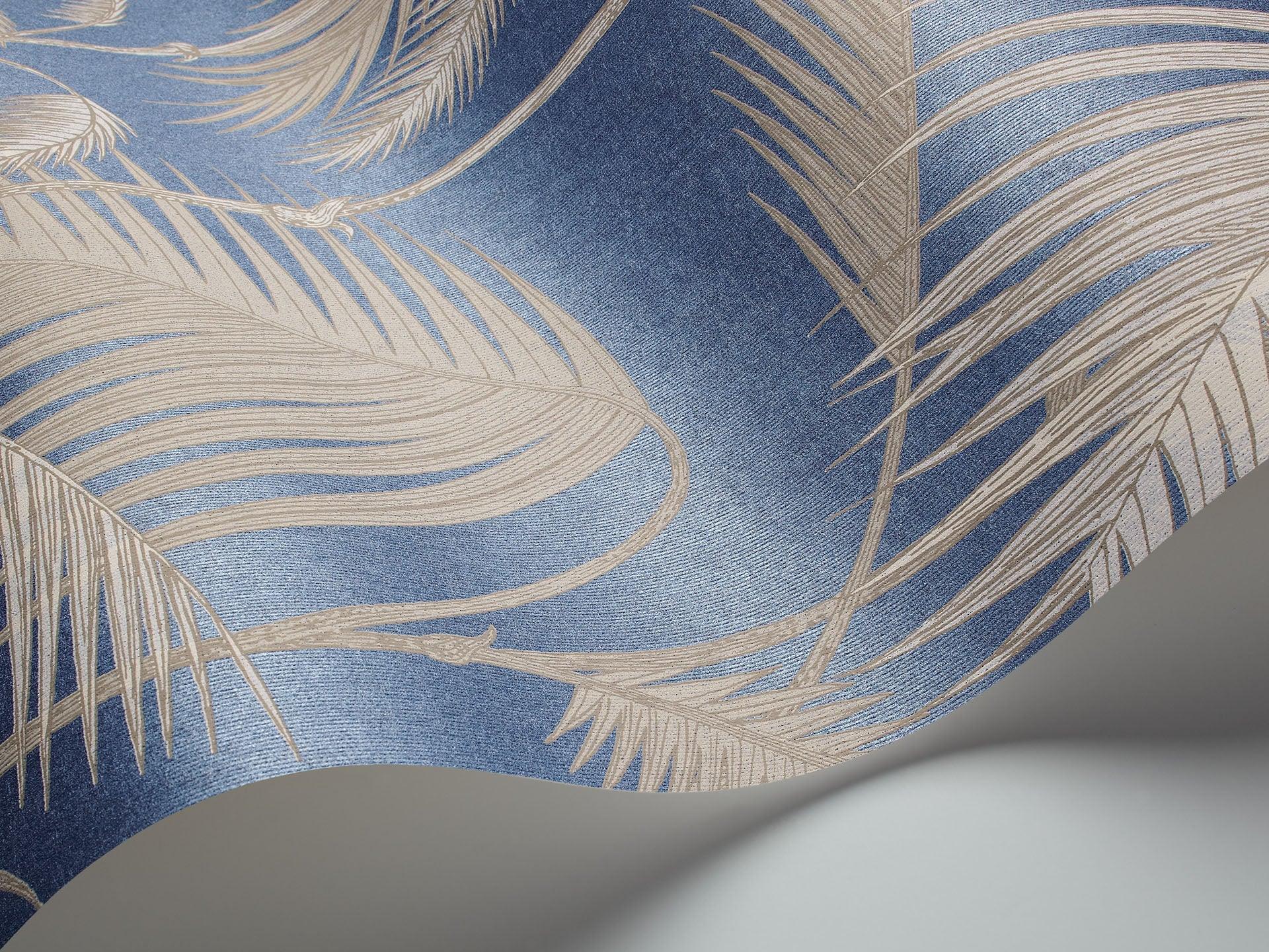 Tapeta CONTEMPORARY COLLECTION - Palm Jungle niebieski Cole & Son Eye on Design