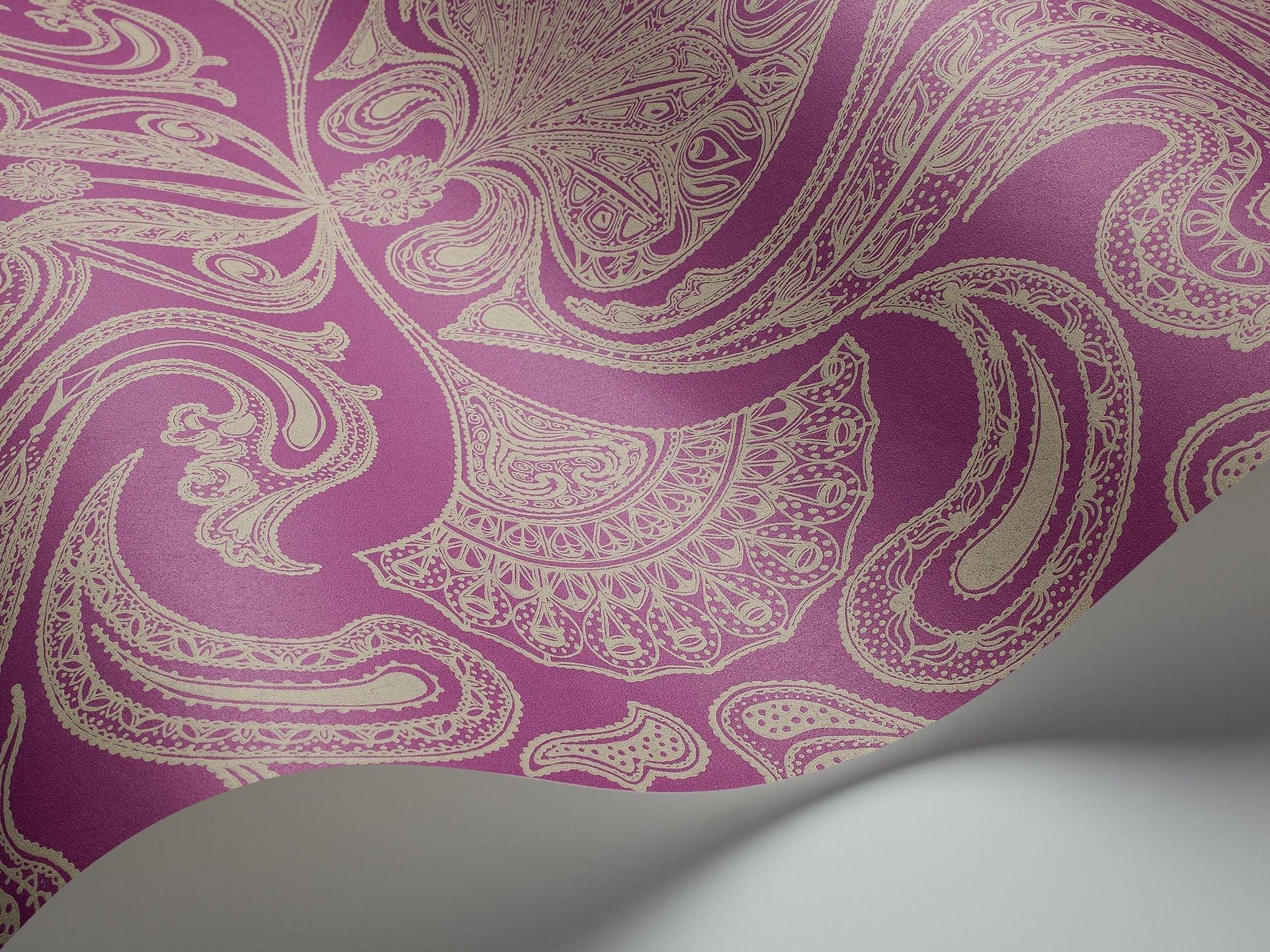 Tapeta CONTEMPORARY RESTYLED - Malabar fioletowy Cole & Son Eye on Design