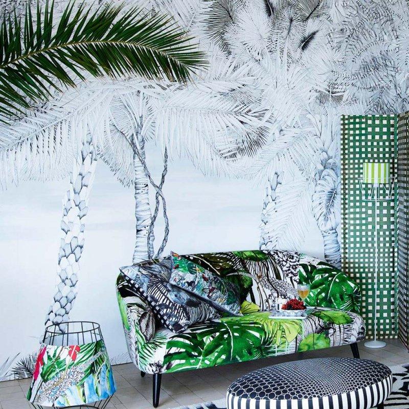 Tapeta CROISETTE - NACRE szary Christian Lacroix Eye on Design