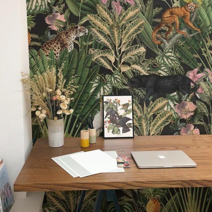 Tapeta DARK JUNGLE Wallcolors Eye on Design