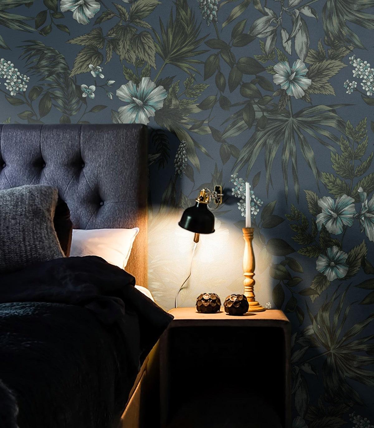 Tapeta DARKNESS GREEN Wallcolors Eye on Design