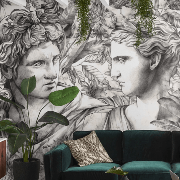 Tapeta DIVINE FACES Wallcolors Eye on Design