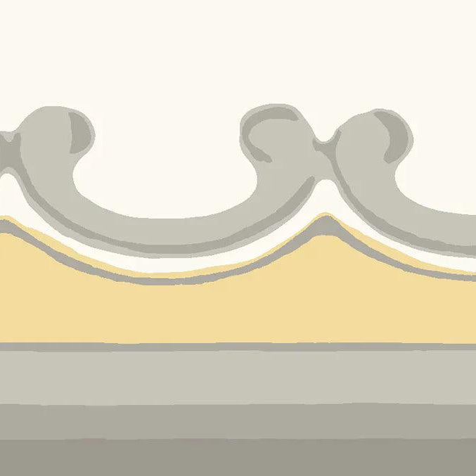 Tapeta FOLIE - Broderie Border ochra Cole & Son Eye on Design