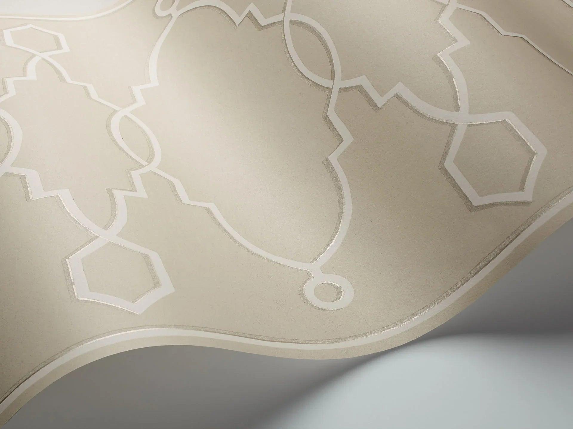 Tapeta FOLIE - Parterre Border beżowy Cole & Son Eye on Design