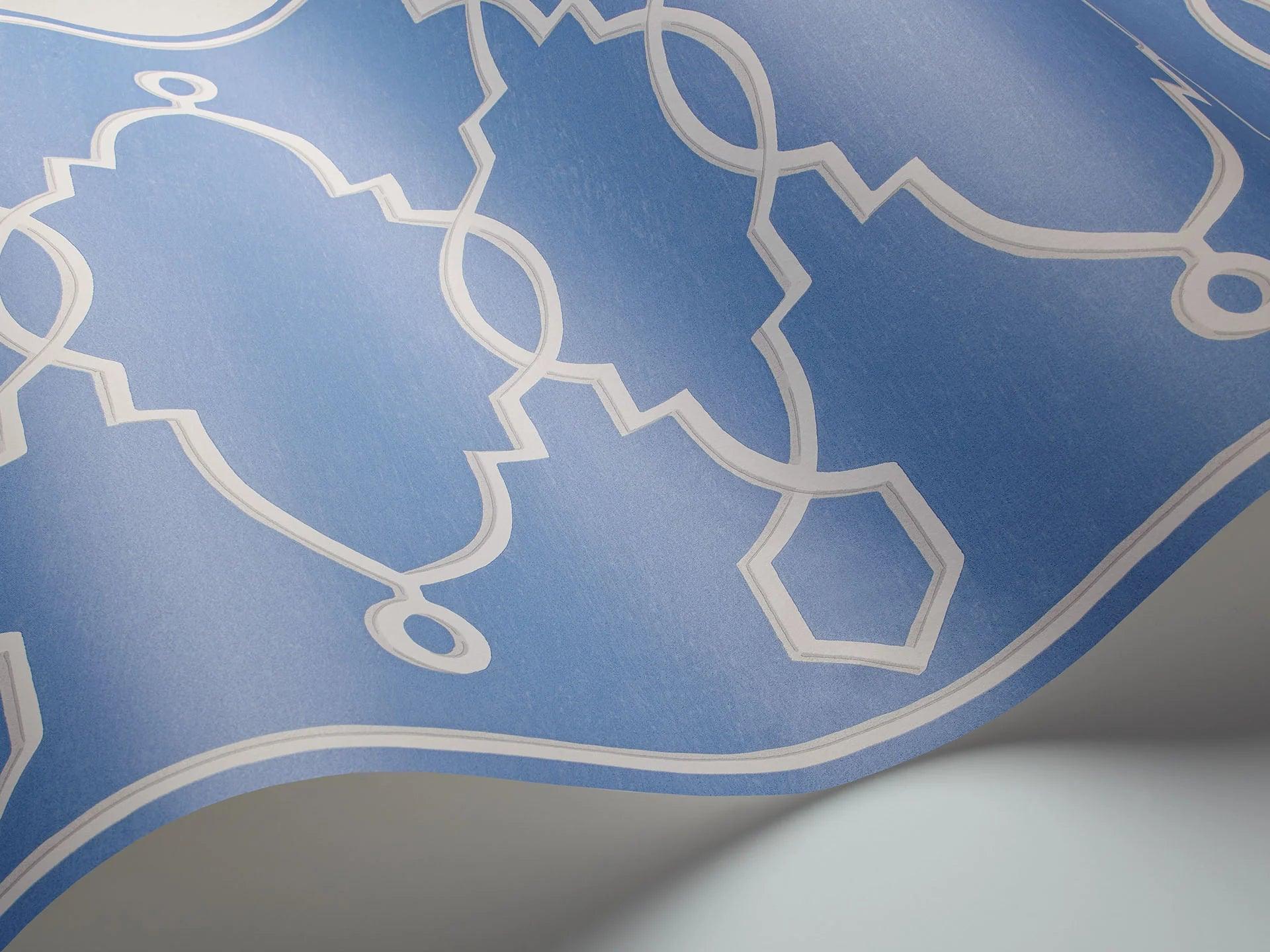 Tapeta FOLIE - Parterre Border niebieski Cole & Son Eye on Design