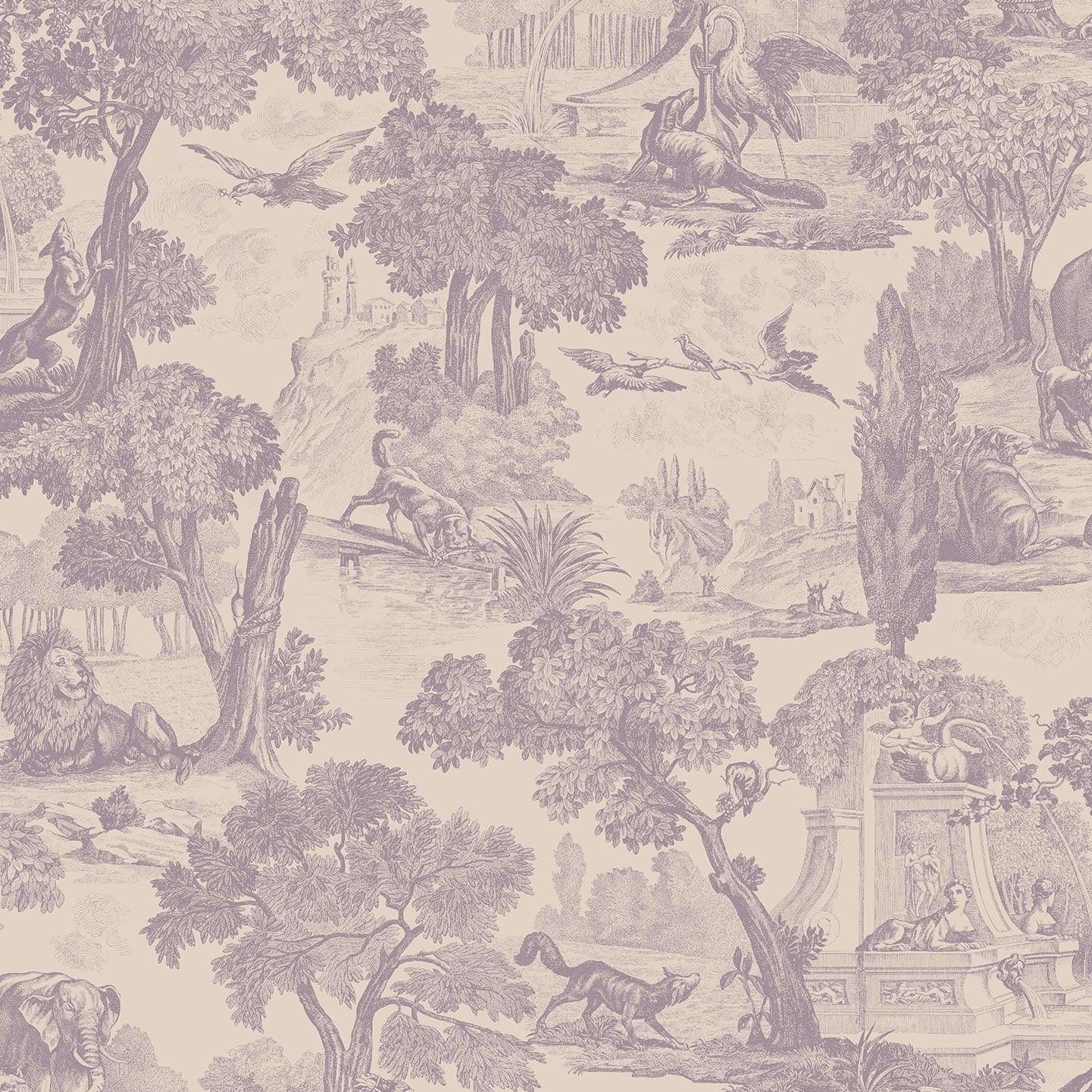 Tapeta FOLIE - Versailles fioletowy Cole & Son Eye on Design