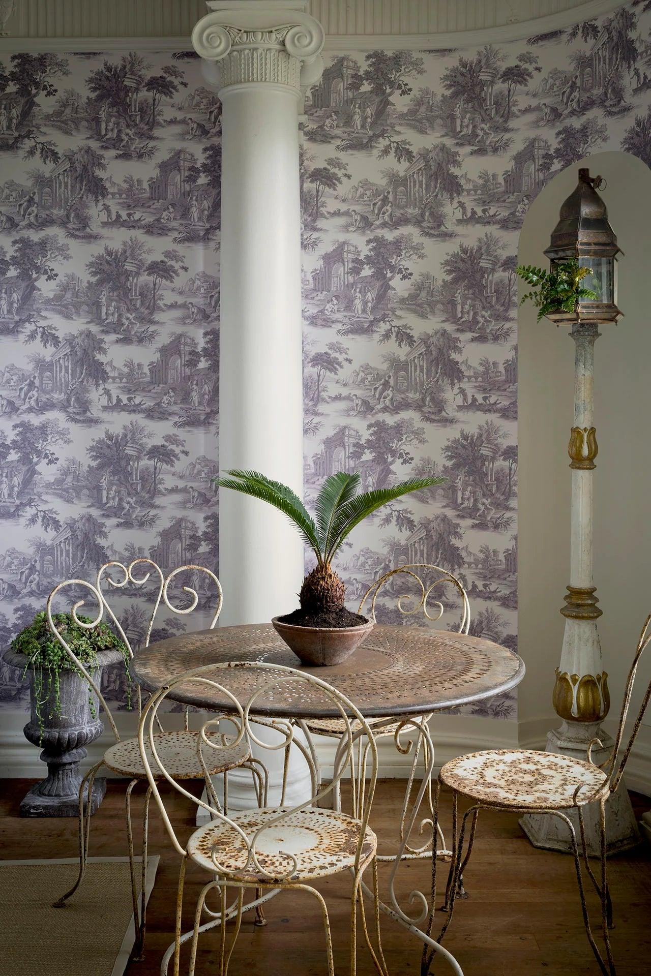 Tapeta FOLIE - Villandry fioletowy Cole & Son Eye on Design