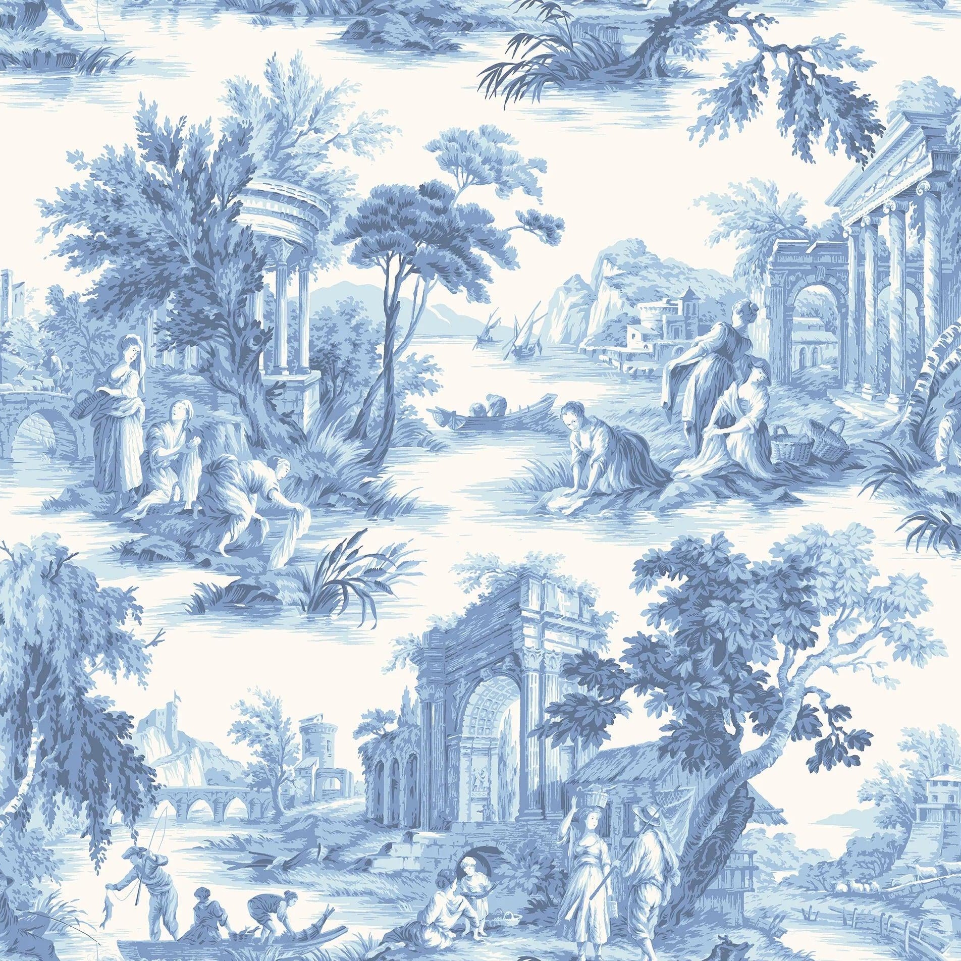 Tapeta FOLIE - Villandry niebieski Cole & Son Eye on Design
