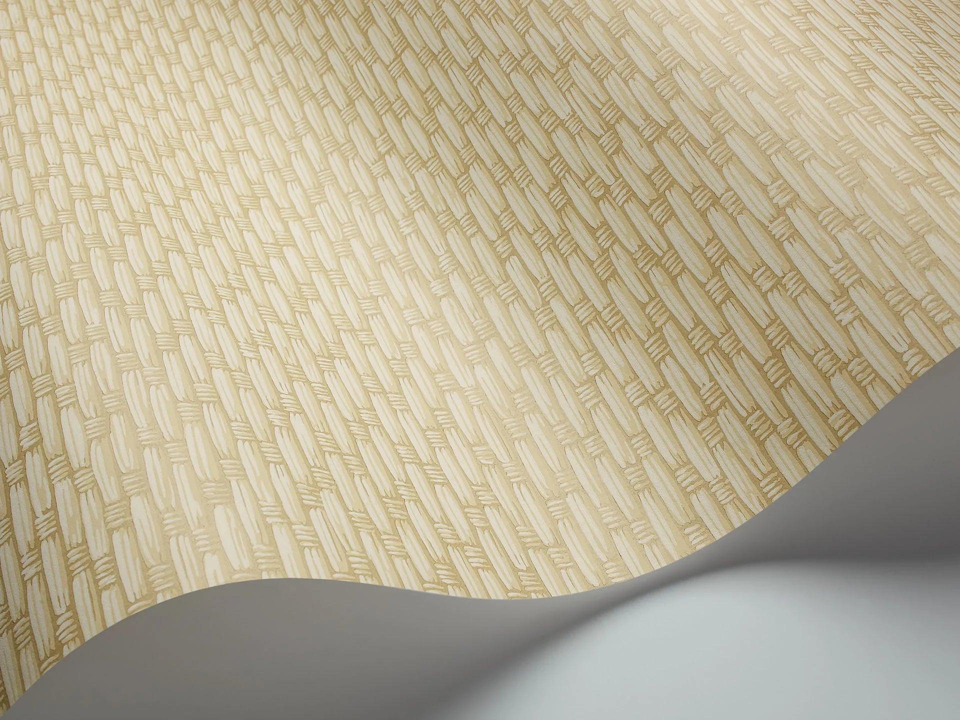 Tapeta FOUNDATION - Weave żółty Cole & Son Eye on Design