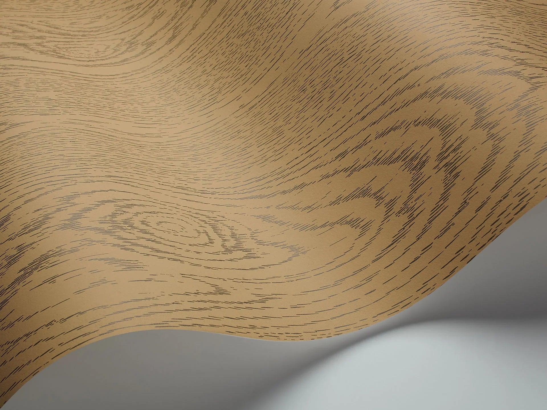 Tapeta FOUNDATION - Wood Grain żółty Cole & Son Eye on Design