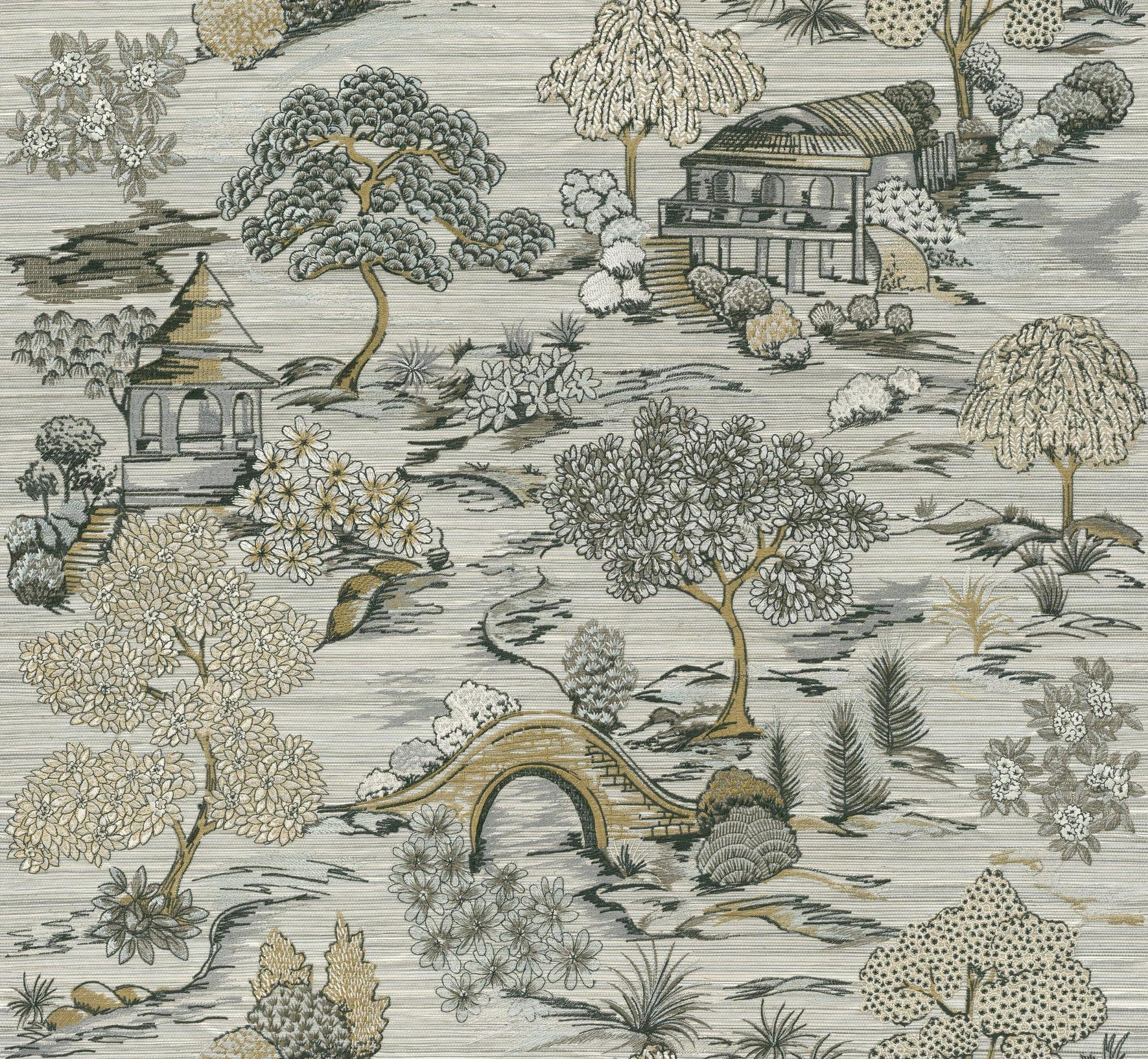 Tapeta GARDENS OF OKAYAMA - WINTER GARDEN Arte Eye on Design