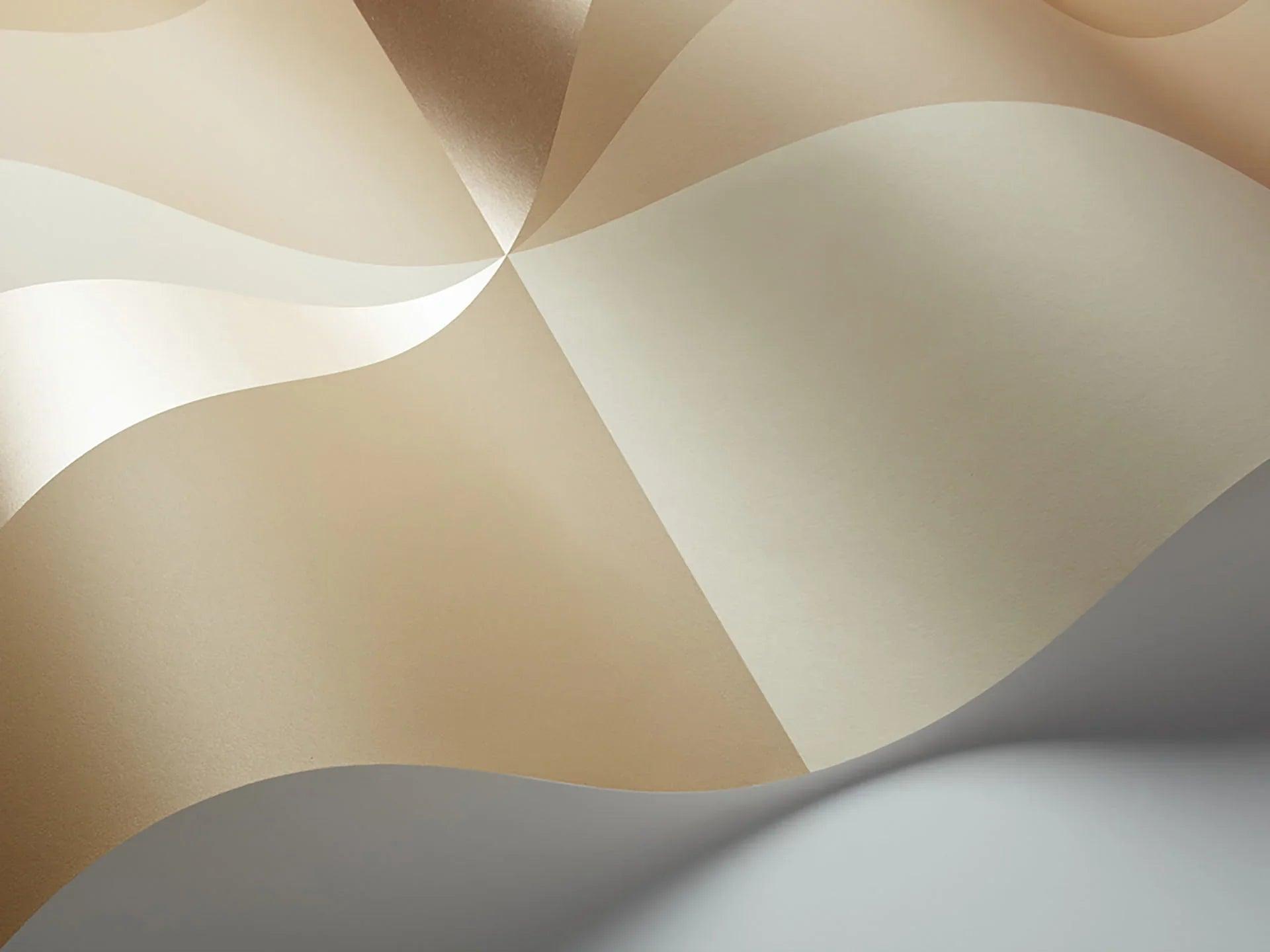 Tapeta GEOMETRIC II - Apex Grand piaskowy Cole & Son Eye on Design