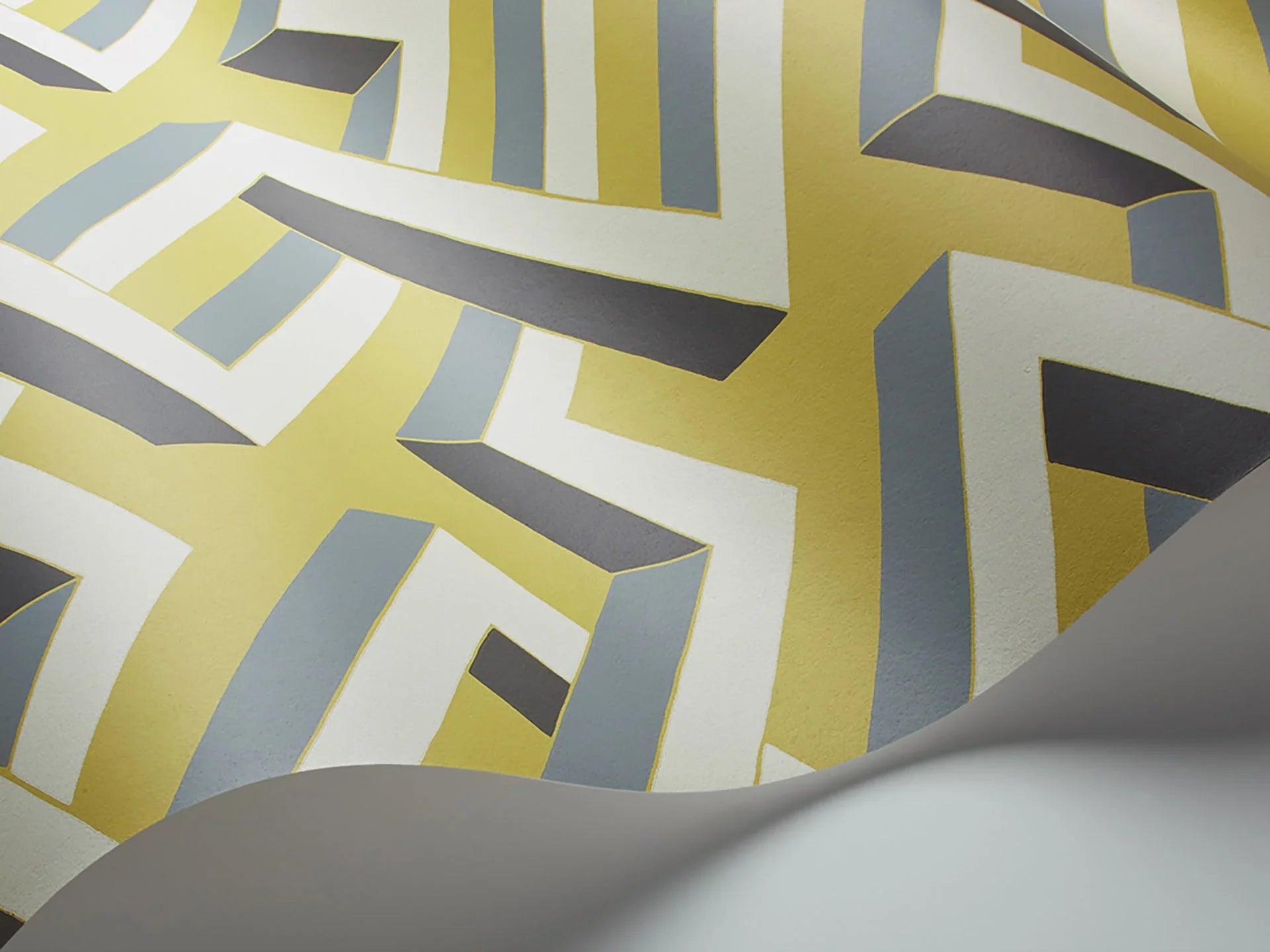 Tapeta GEOMETRIC II - Luxor cytrynowy Cole & Son Eye on Design