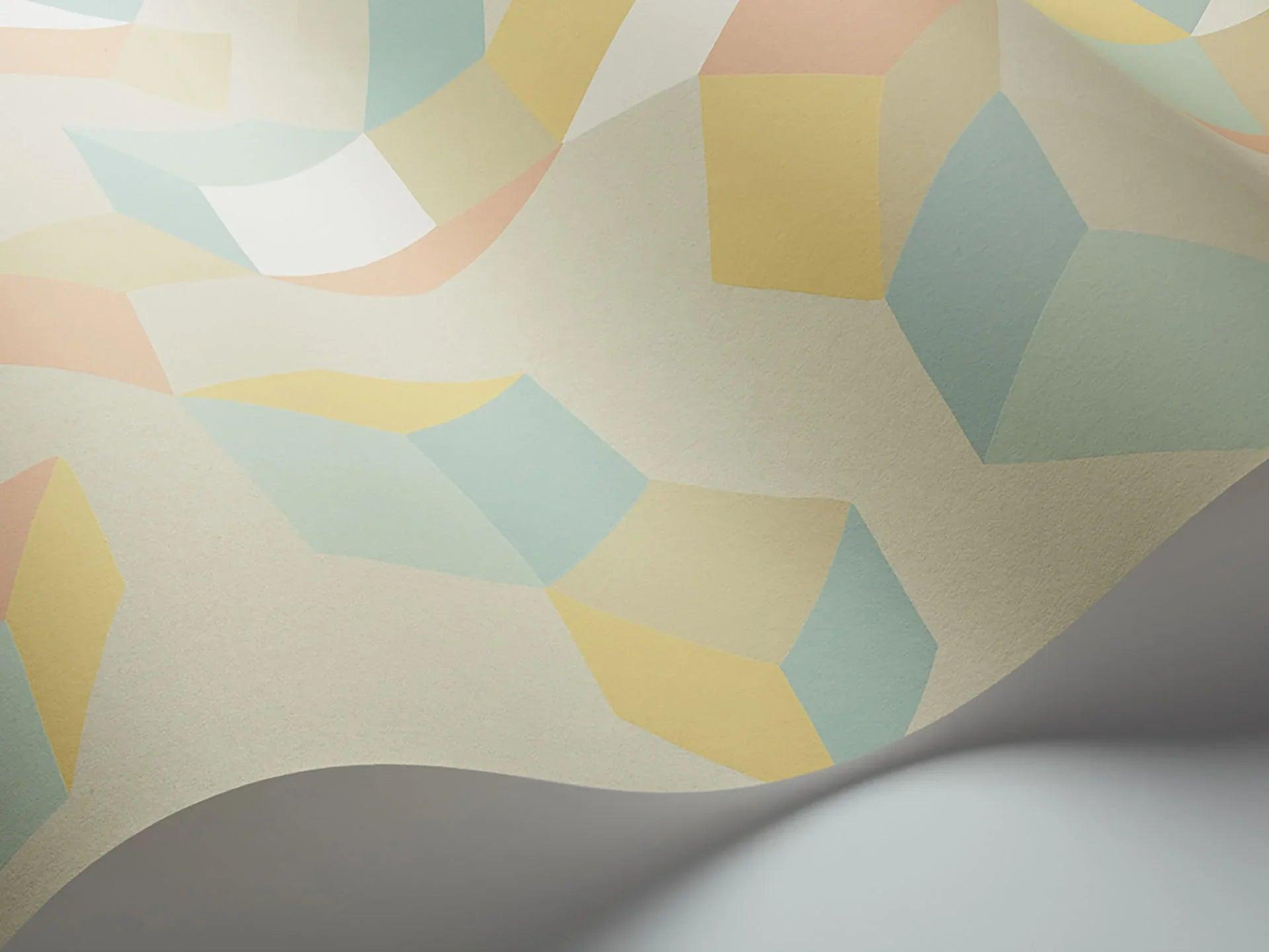 Tapeta GEOMETRIC II - Puzzle wielobarwny Cole & Son Eye on Design