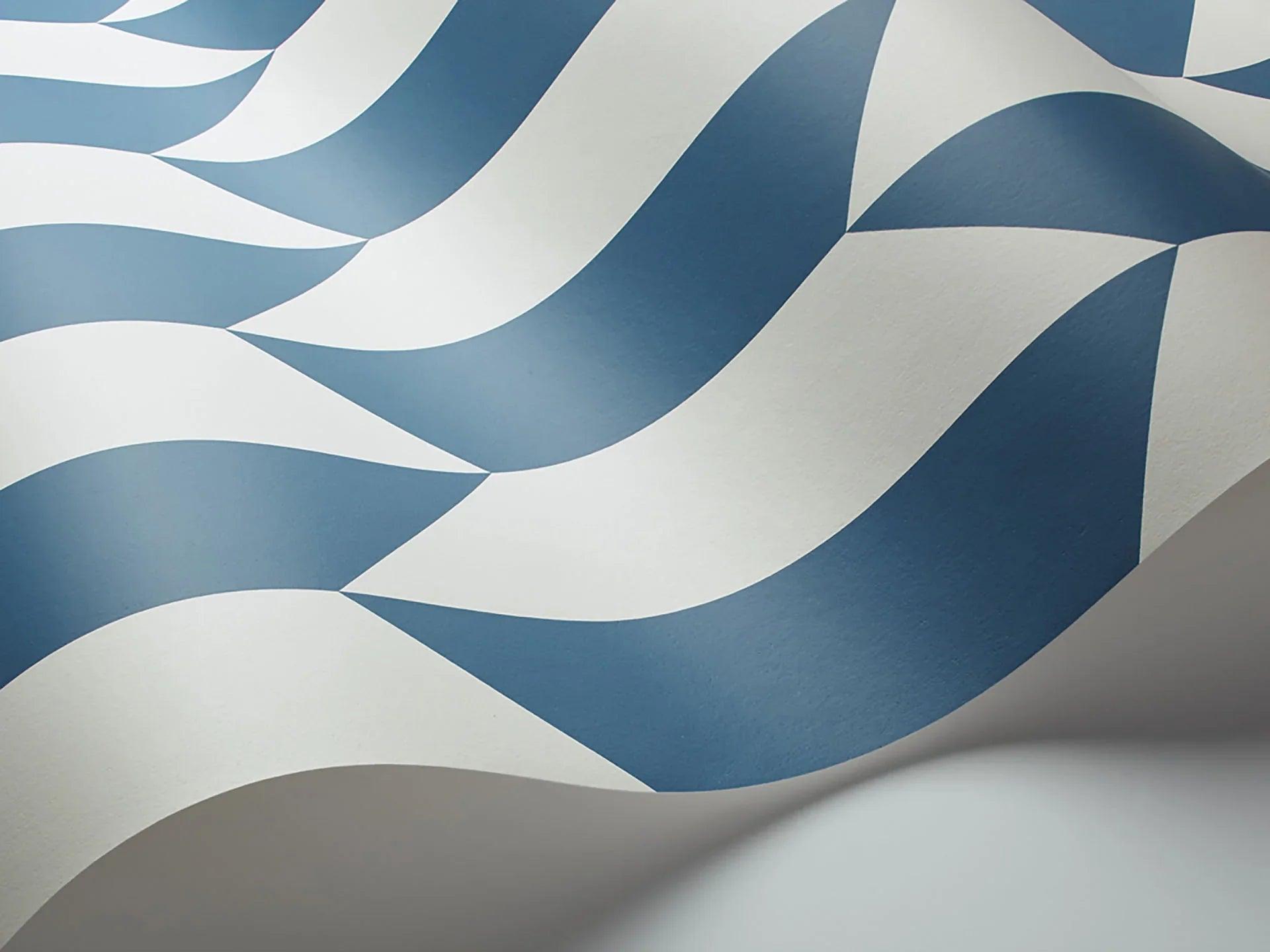 Tapeta GEOMETRIC II - Tile niebieski Cole & Son Eye on Design