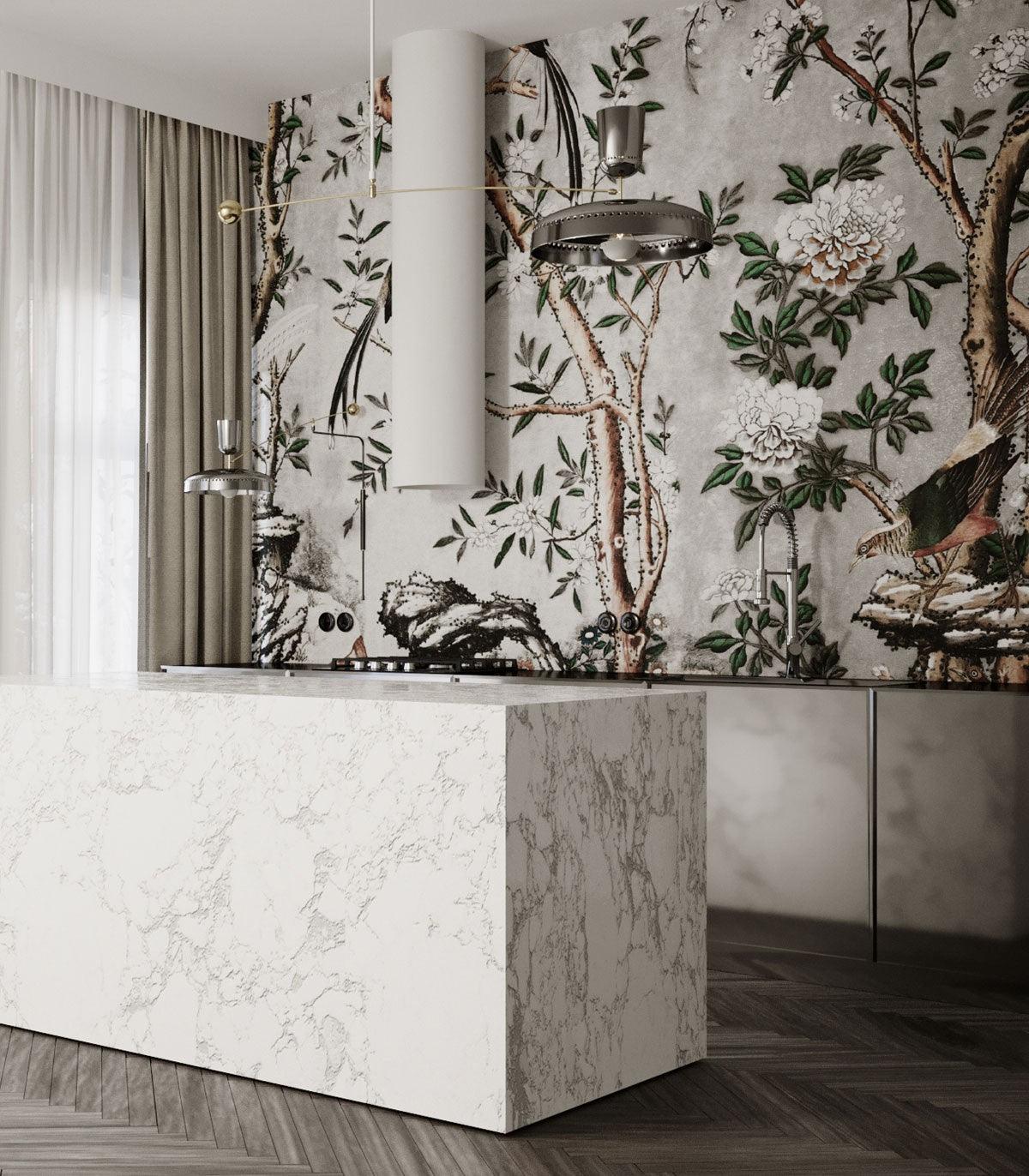 Tapeta GRAY CHINOISERIE Wallcolors Eye on Design