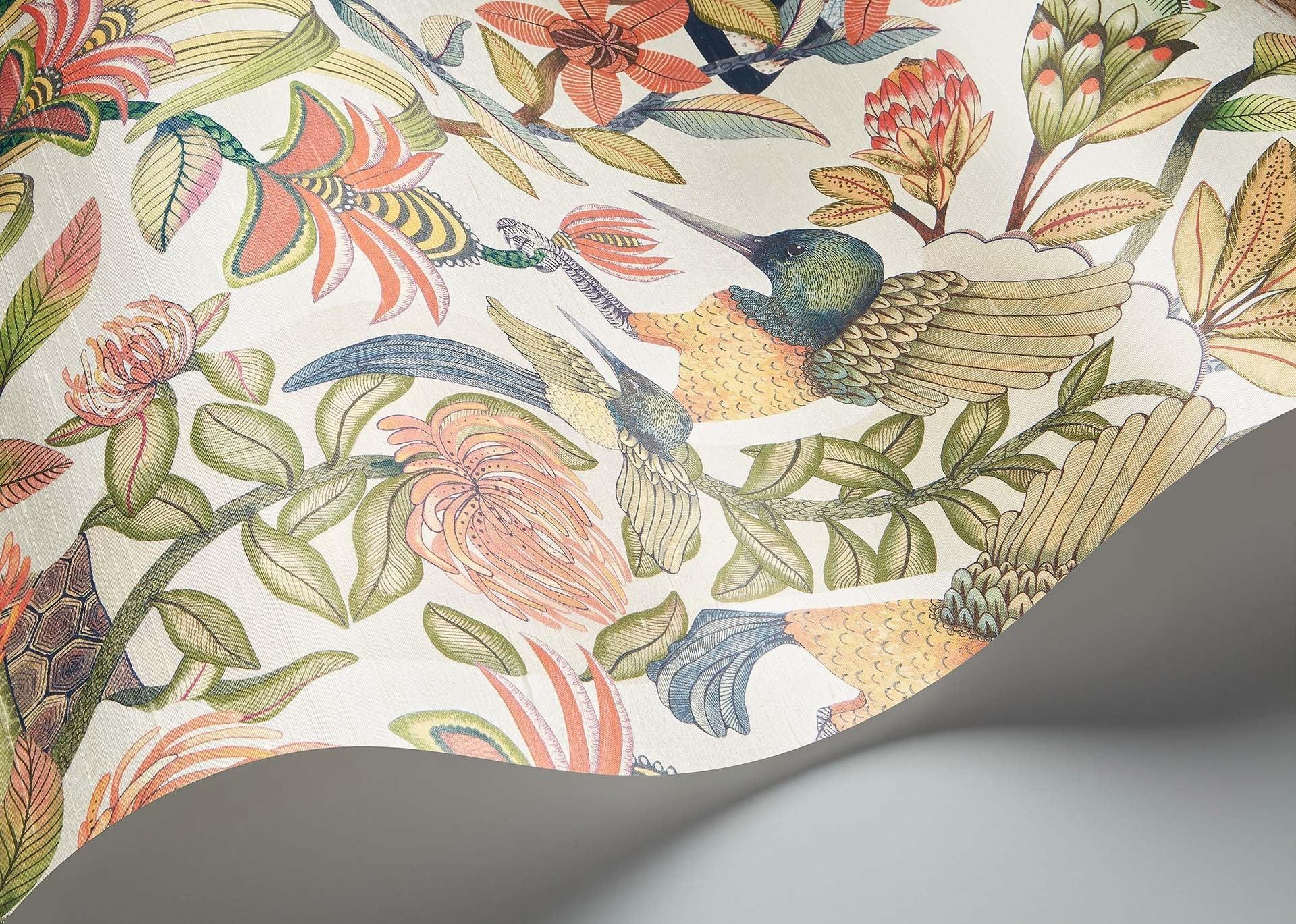 Tapeta jedwabna ARDMORE JABULA - Protea Garden Silk Cole & Son Eye on Design