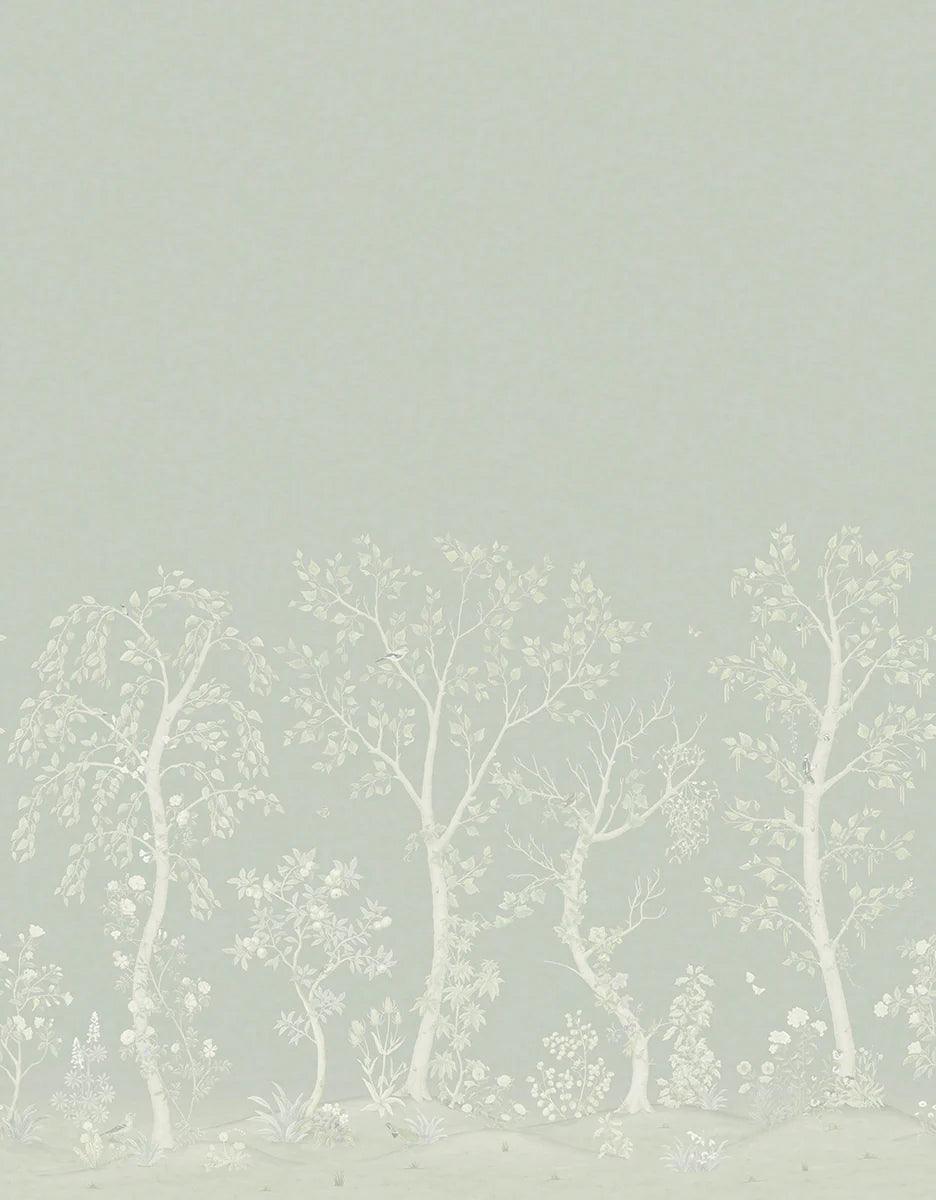 Tapeta jedwabna THE GARDENS - Seasonal Woods szałwia Cole & Son Eye on Design