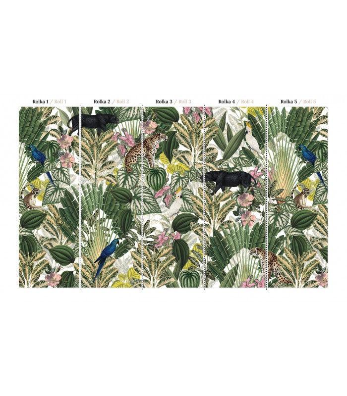 Tapeta LIGHT JUNGLE Wallcolors Eye on Design
