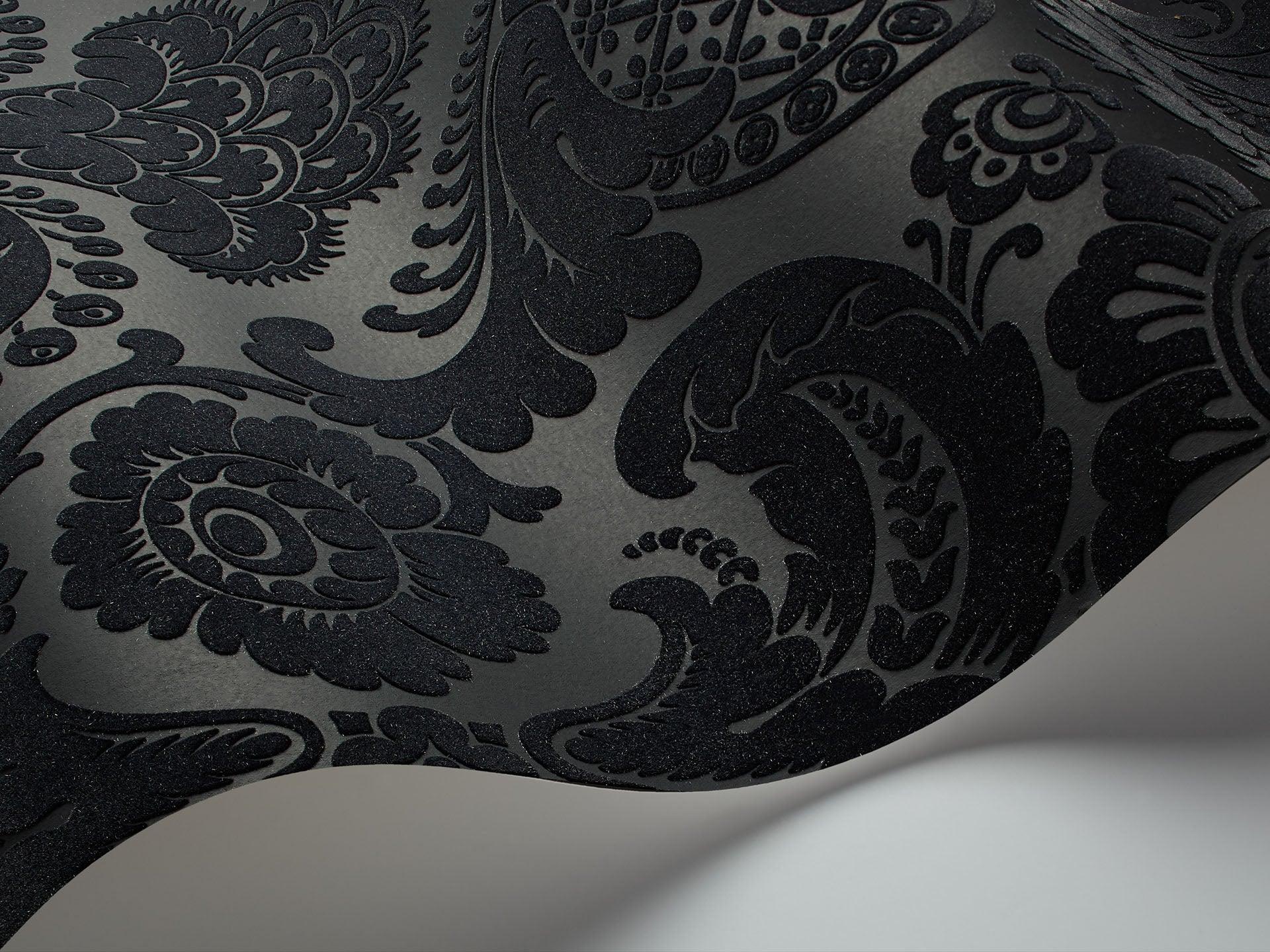 Tapeta MARIINSKY DAMASK - Petrouchka czarny Cole & Son Eye on Design