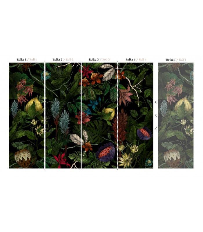 Tapeta MYSTERIOUS FLOWER Wallcolors Eye on Design