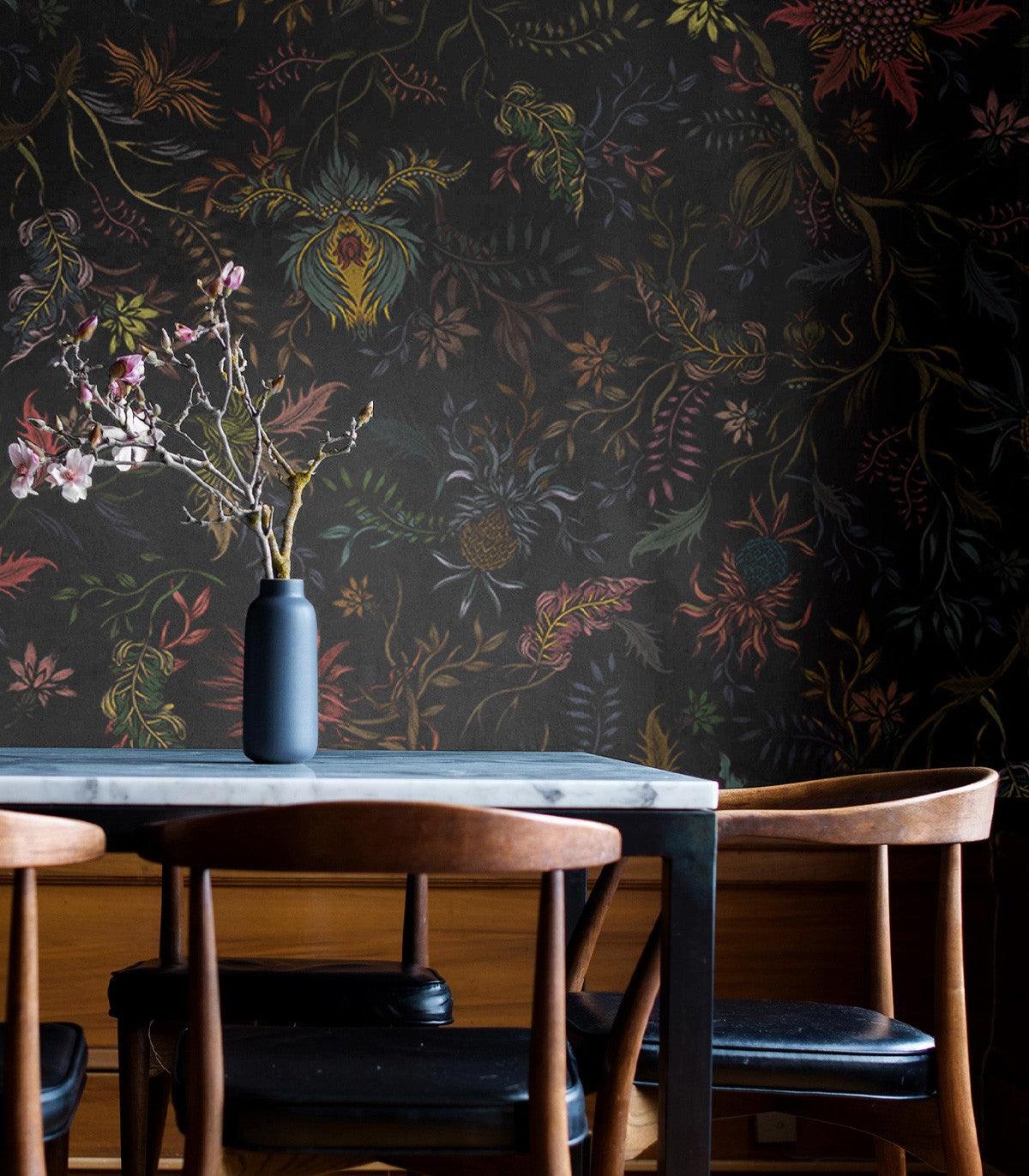 Tapeta NIGHT FLOWERS Wallcolors Eye on Design