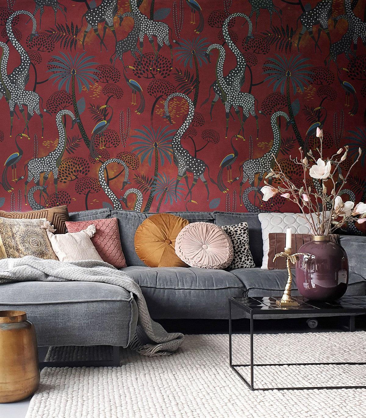 Tapeta ORIENTAL GIRAFFE Wallcolors Eye on Design