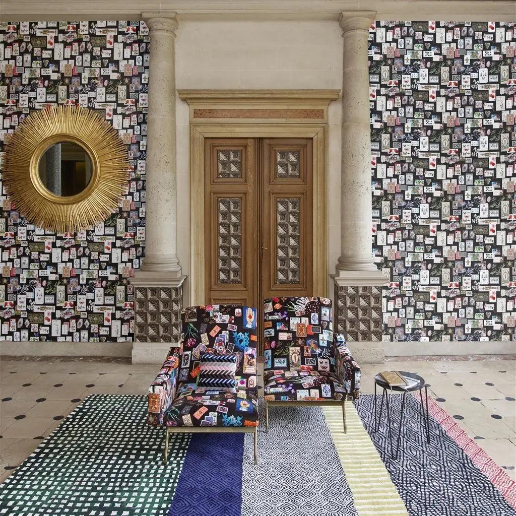 Tapeta PALAIS ROYAL - GRENAT bordowy Christian Lacroix Eye on Design