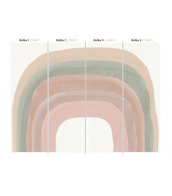Tapeta PASTEL RAINBOW Wallcolors Eye on Design