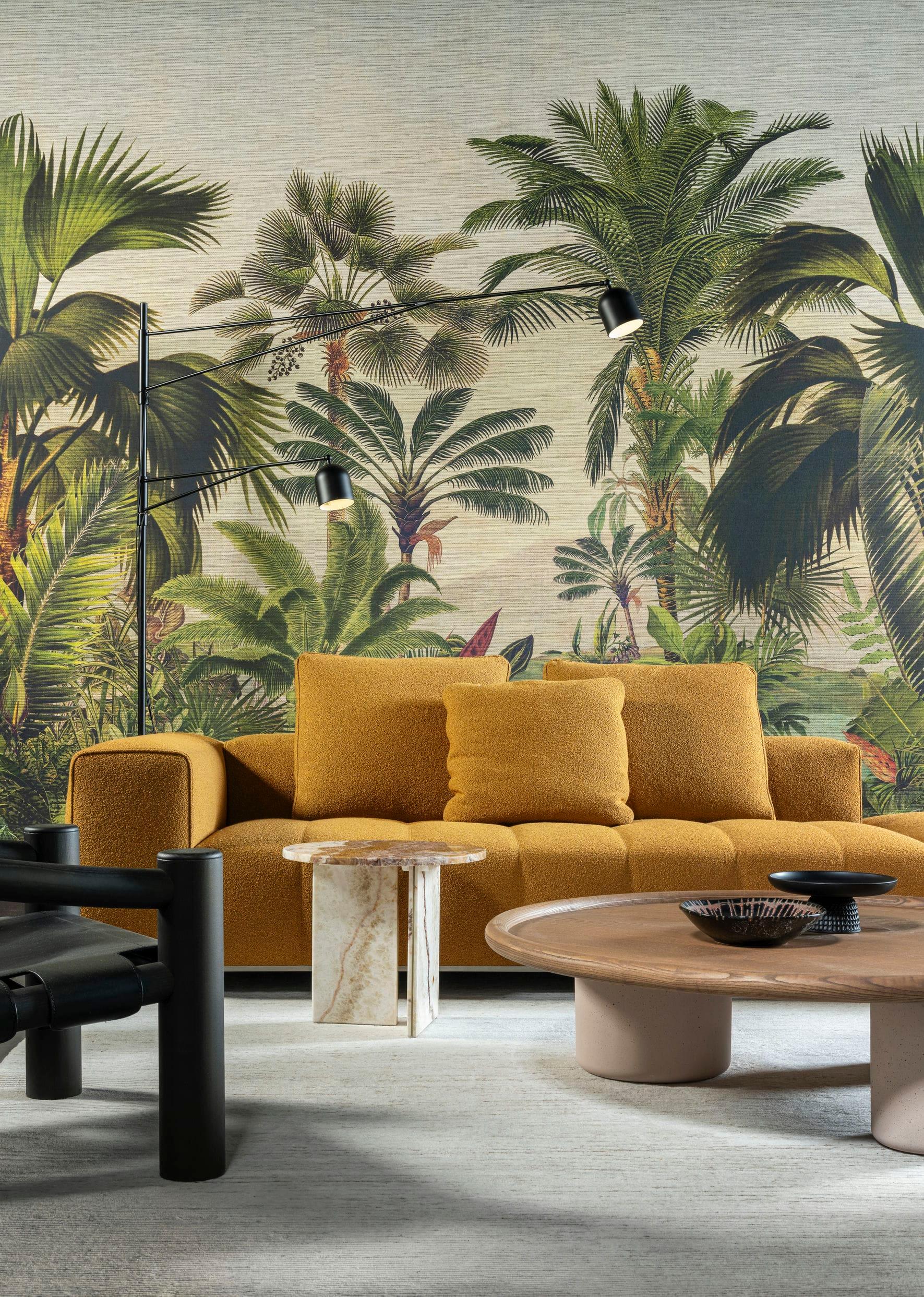Tapeta RÊVERIE TROPICALE - JUNGLE GREEN Arte Eye on Design