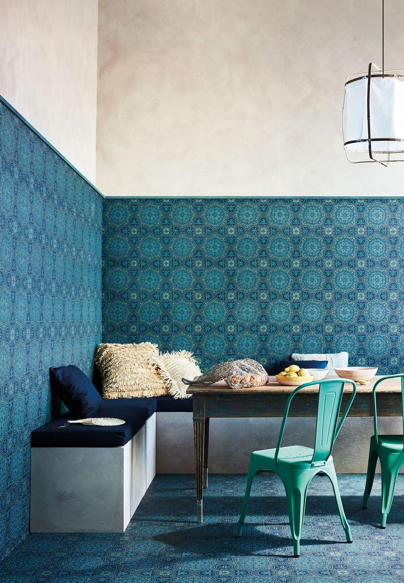 Tapeta SEVILLE - Piccadilly granatowy Cole & Son Eye on Design