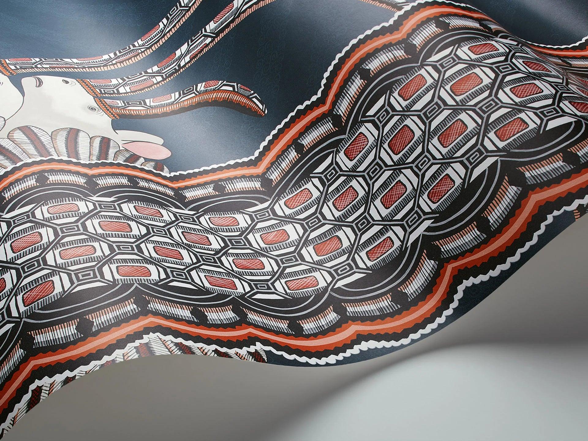 Tapeta THE ARDMORE COLLECTION - Jabu granatowy Cole & Son Eye on Design