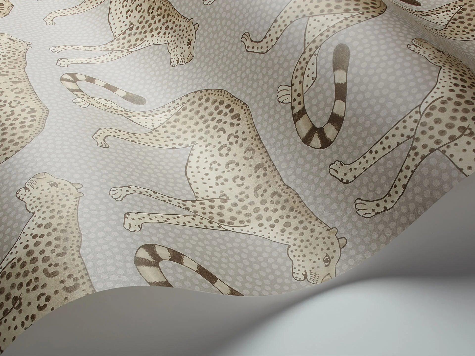 Tapeta THE ARDMORE COLLECTION - Leopard Walk beżowy Cole & Son Eye on Design