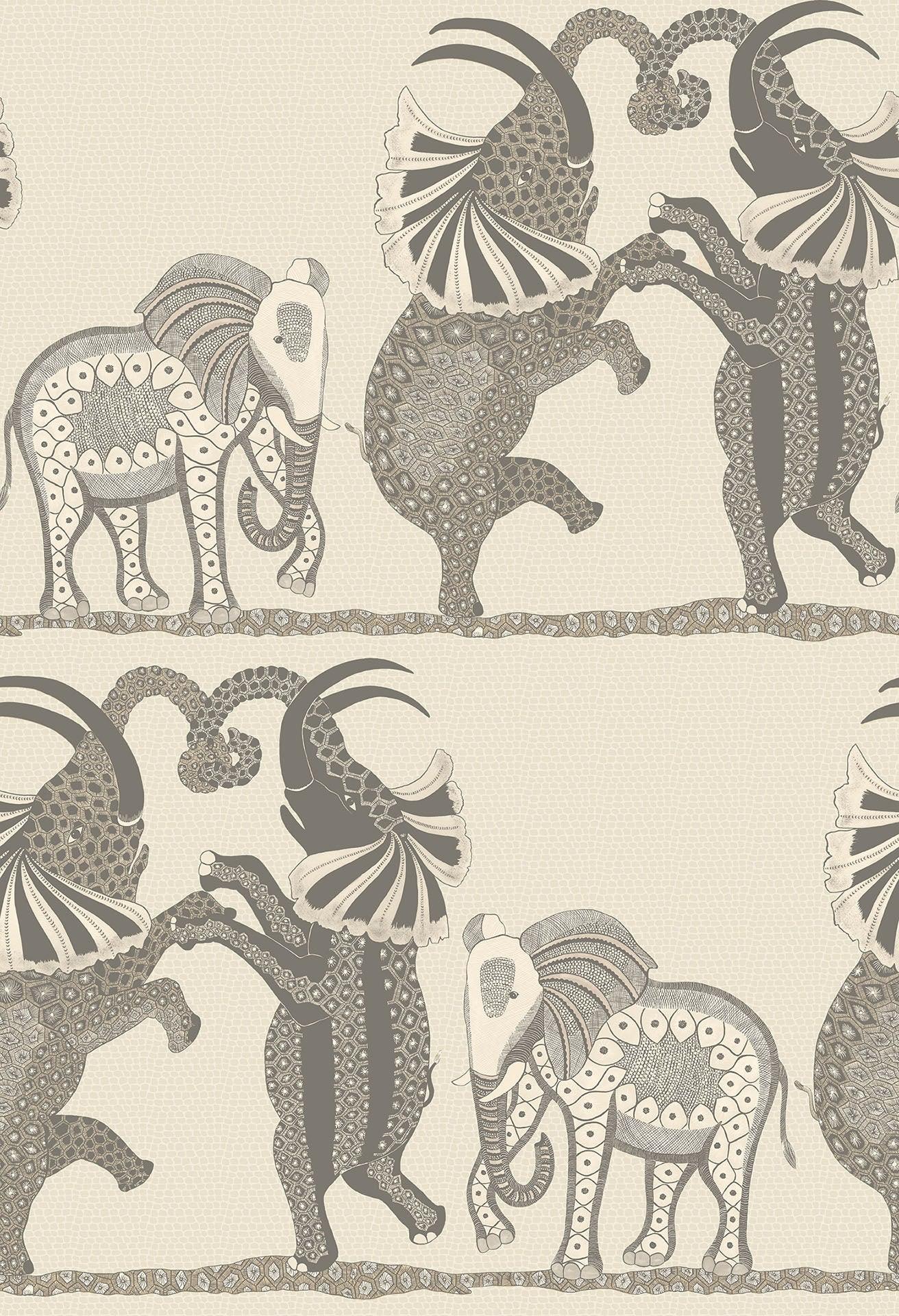 Tapeta THE ARDMORE COLLECTION - Safari Dance kremowy Cole & Son Eye on Design