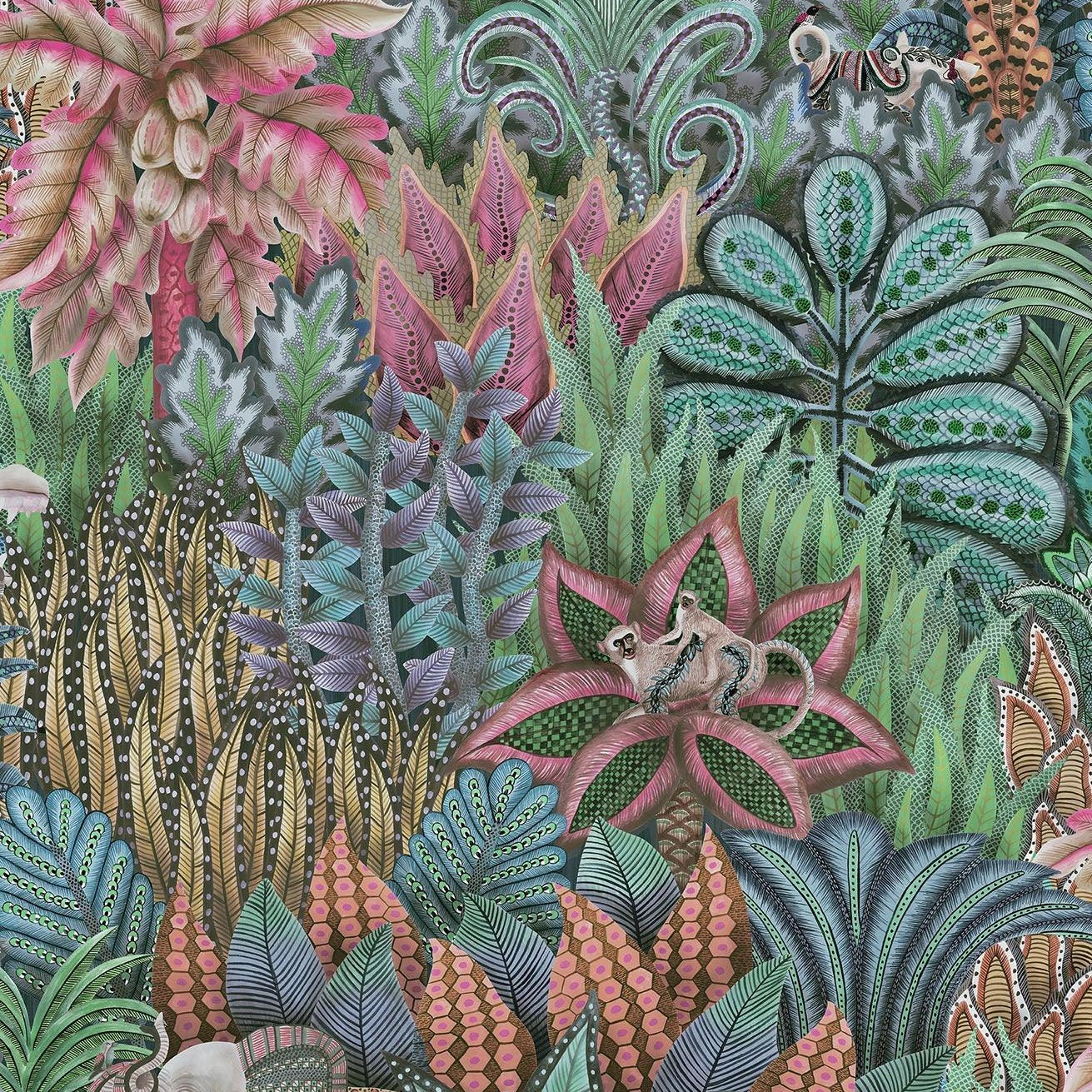 Tapeta THE ARDMORE COLLECTION - Singita niebieski Cole & Son Eye on Design