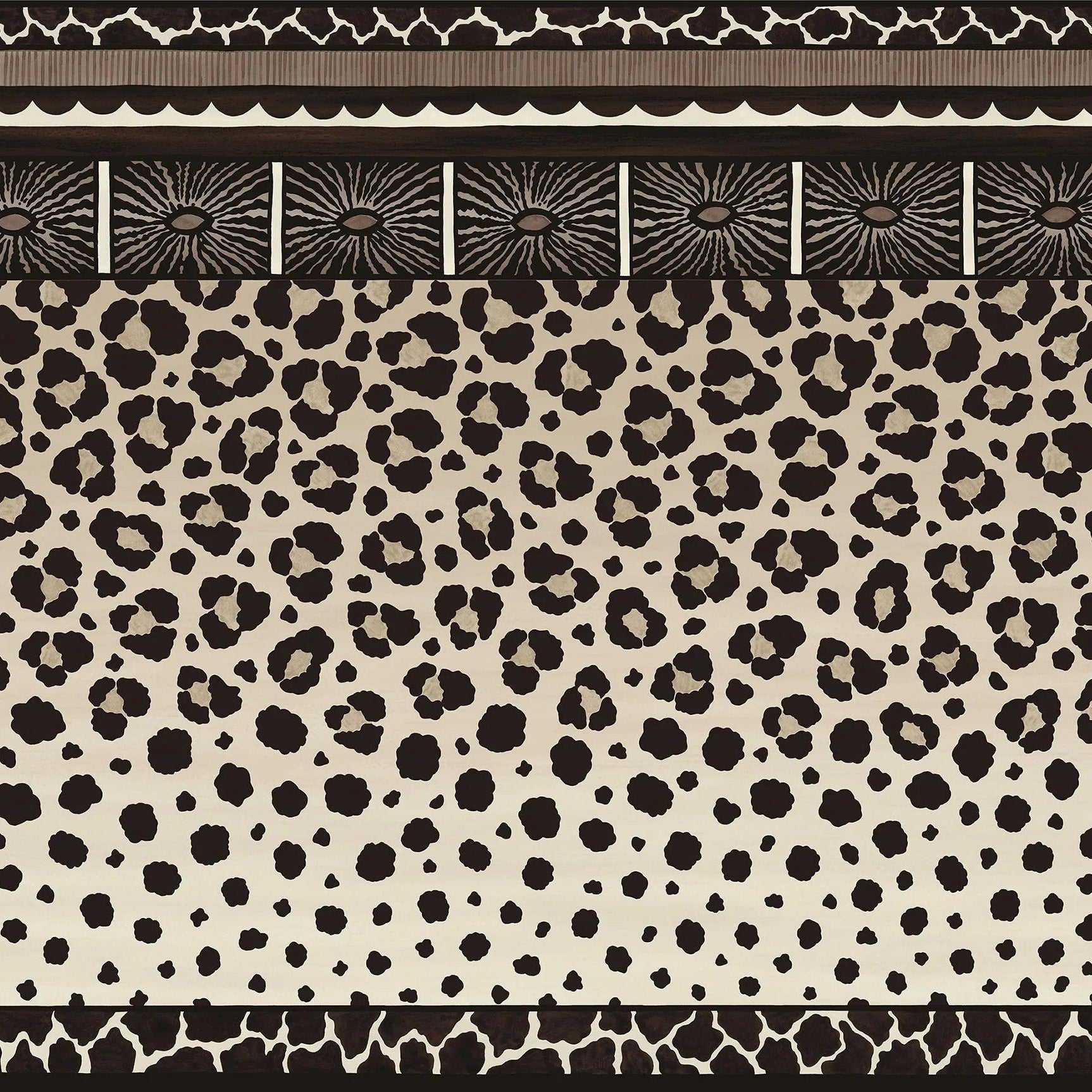 Tapeta THE ARDMORE COLLECTION - Zulu Border brązowy Cole & Son Eye on Design