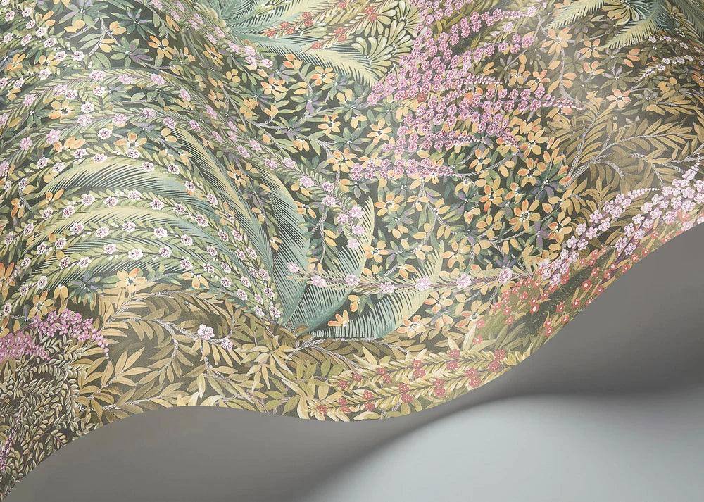 Tapeta THE GARDENS - Cascade oliwkowy Cole & Son Eye on Design