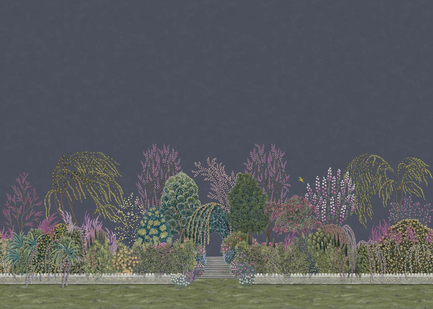 Landscape mural of THE GARDENS - Night Reverie