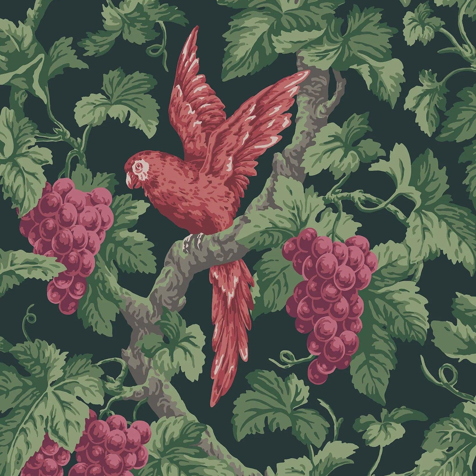 Tapeta THE PEARWOOD COLLECTION - Woodvale Orchard czarny Cole & Son Eye on Design