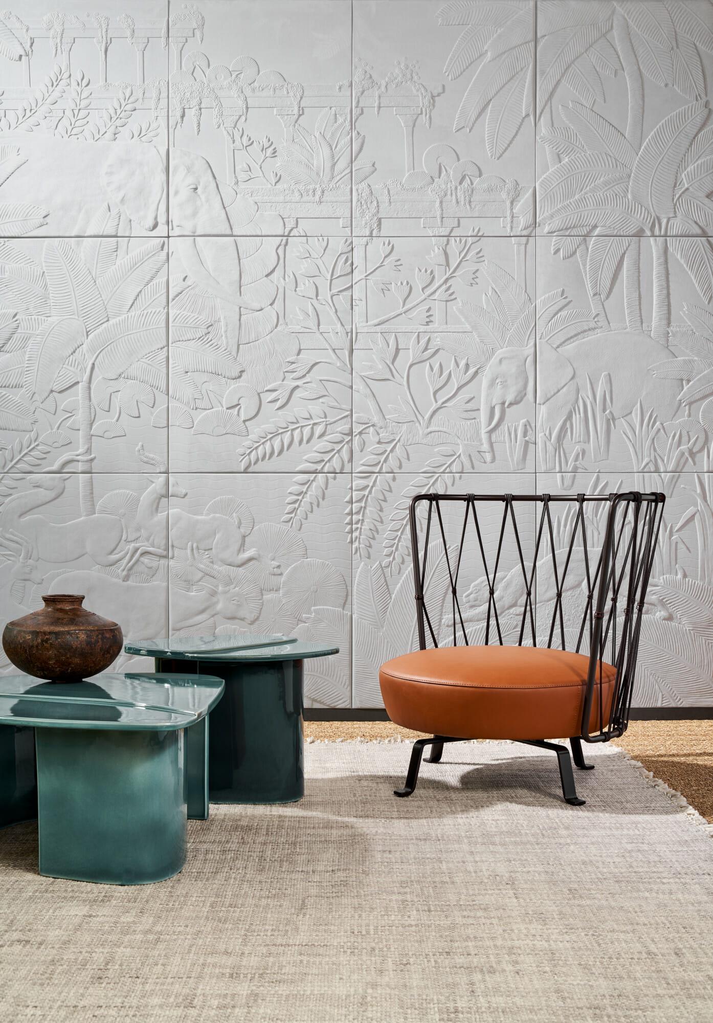 Tapeta trójwymiarowa BETWEEN RIVERS - CREAM Arte Eye on Design