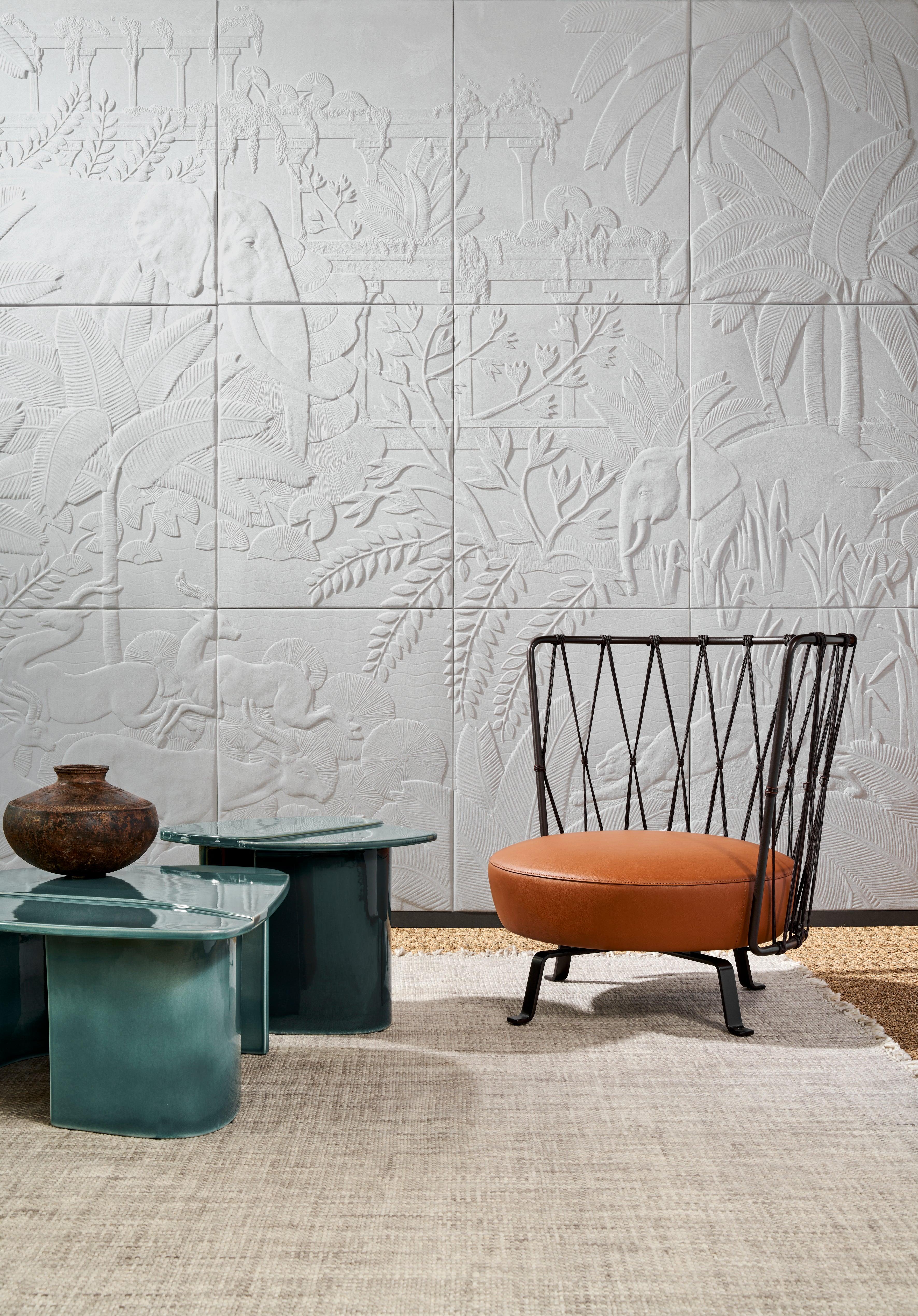 Tapeta trójwymiarowa BETWEEN RIVERS - FEATHER Arte Eye on Design