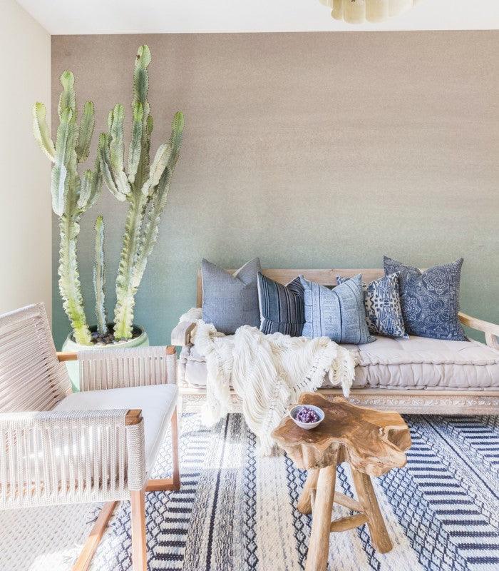 Tapeta TURQUOISE FOGG Wallcolors Eye on Design