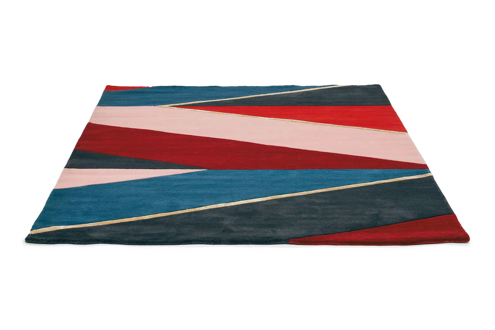 Sahara rug green-borde