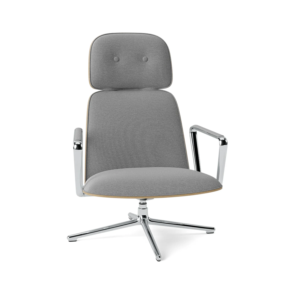 Fotel PAD HIGH SWIVEL s hliníkovou základňou